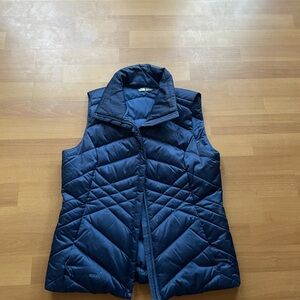 The North Face Women's Blue down vest
